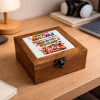 woodlinehome makyaj yazılı dekoratif kutu WDLDK012