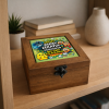 woodlinehome yapay zeka yazılı dekoratif kutu WDLDK008 woodlinehome yapay zeka yazılı dekoratif kutu WDLDK008