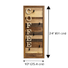 woodlinehome kahverengi dekoratif kupa askısı WDLDA006 woodlinehome kahverengi dekoratif kupa askısı WDLDA006