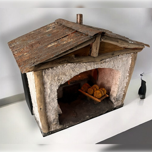 woodlinehome el yapımı fırın minyatür model diorama WDLDİ001 woodlinehome el yapımı fırın minyatür model diorama WDLDİ001