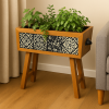 woodlinehome el yapımı ayaklı  saksılık WDLHK001