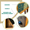 woodlinehome el yapımı ayaklı  saksılık WDLHK001